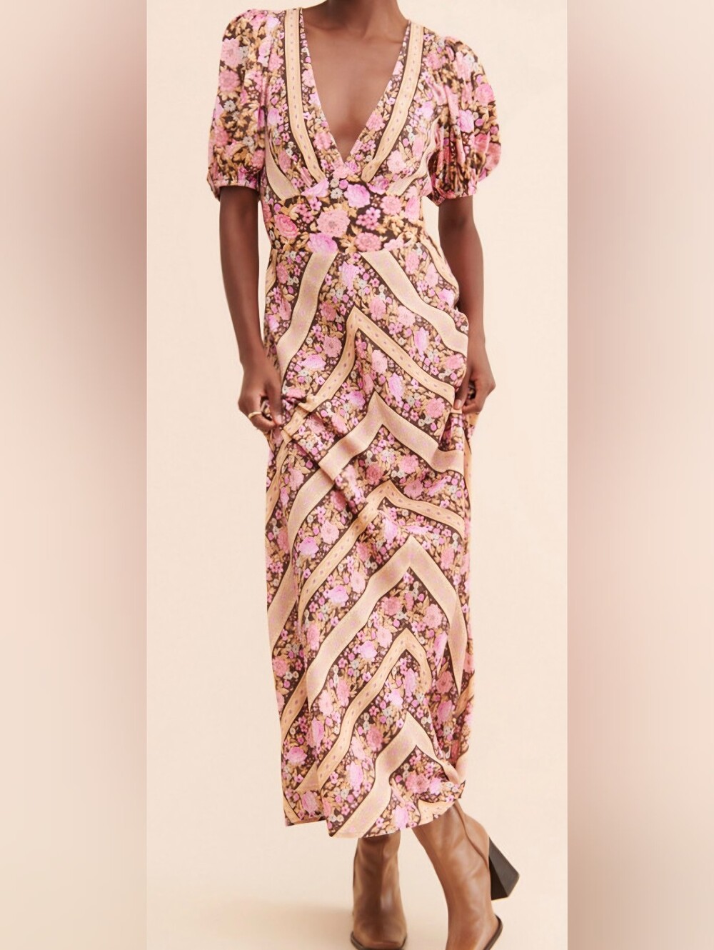 Spell By Free People Enchanted Woods Fairy Maxi Dress Size L